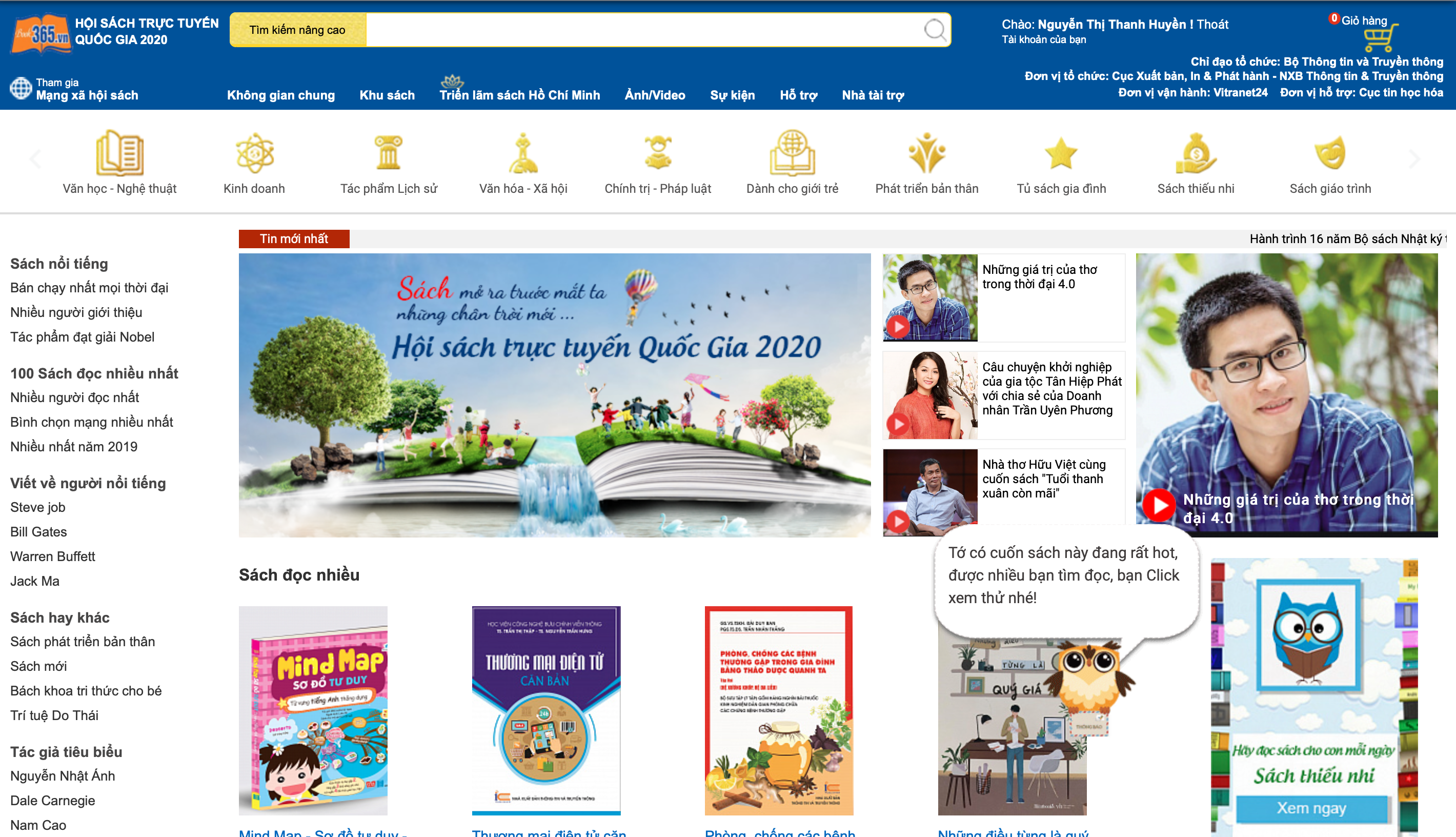 Hoi sach truc tuyen anh 1
