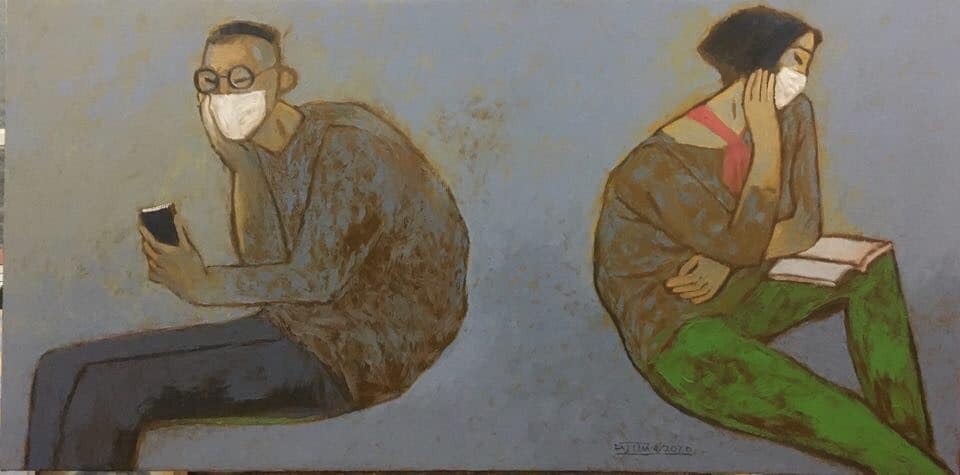 Tranh mua gian cach anh 5