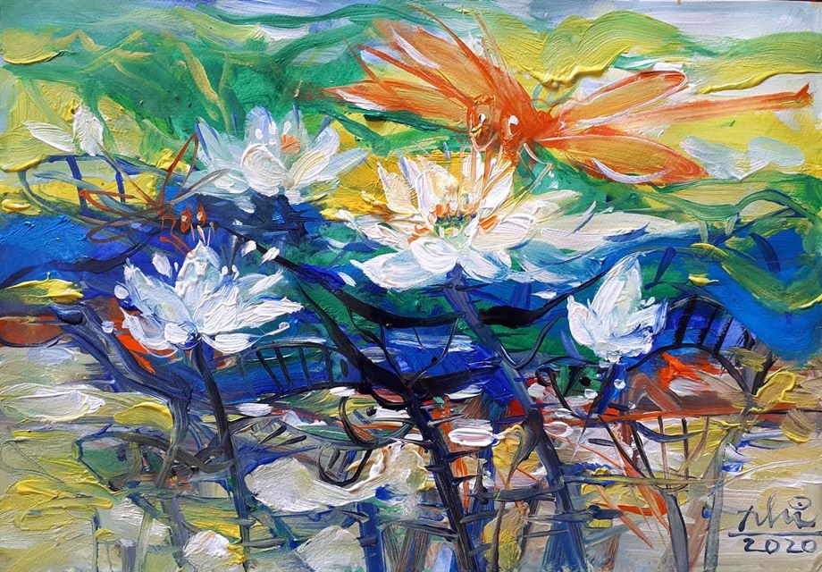 Tranh mua gian cach anh 6