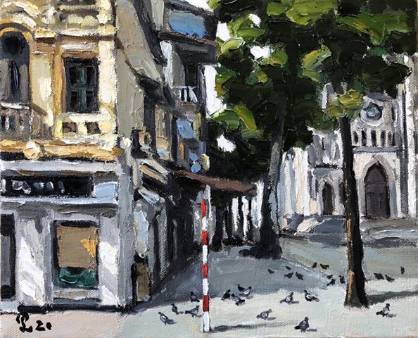 Tranh mua gian cach anh 10