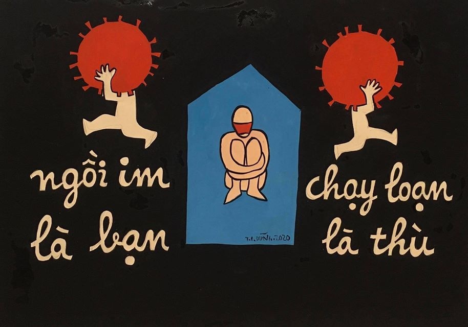 Tranh mua gian cach anh 12