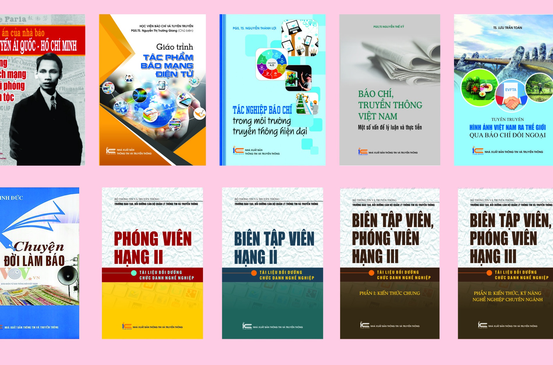 Xuat ban bo 25 cuon sach ve nghiep vu bao chi hinh anh