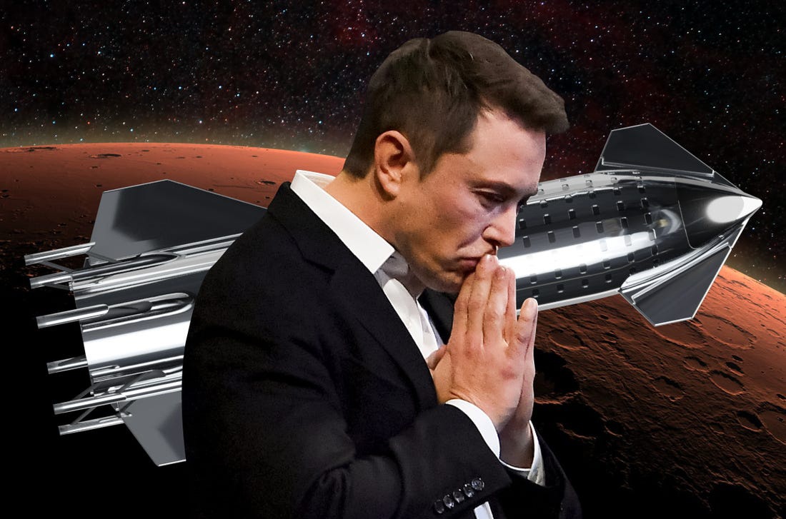 Elon Musk - ga mong mo dien ro muon duoc chet tren Hoa tinh hinh anh