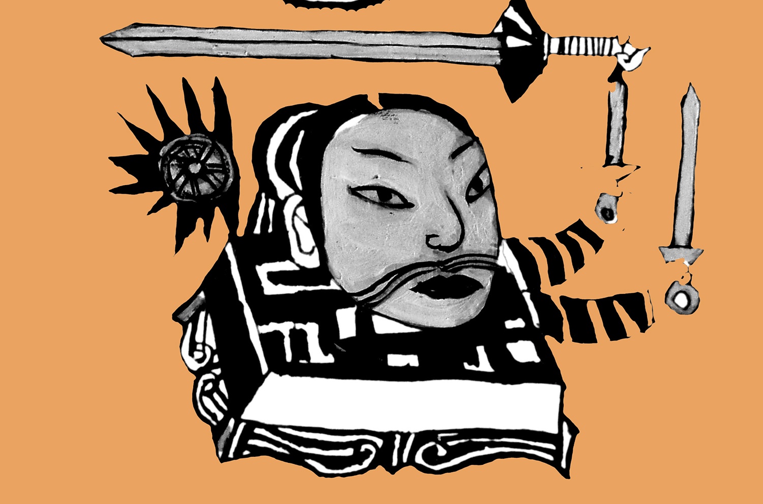 Hoa si Thanh Chuong ve minh hoa cho 'Tuong ve huu' hinh anh