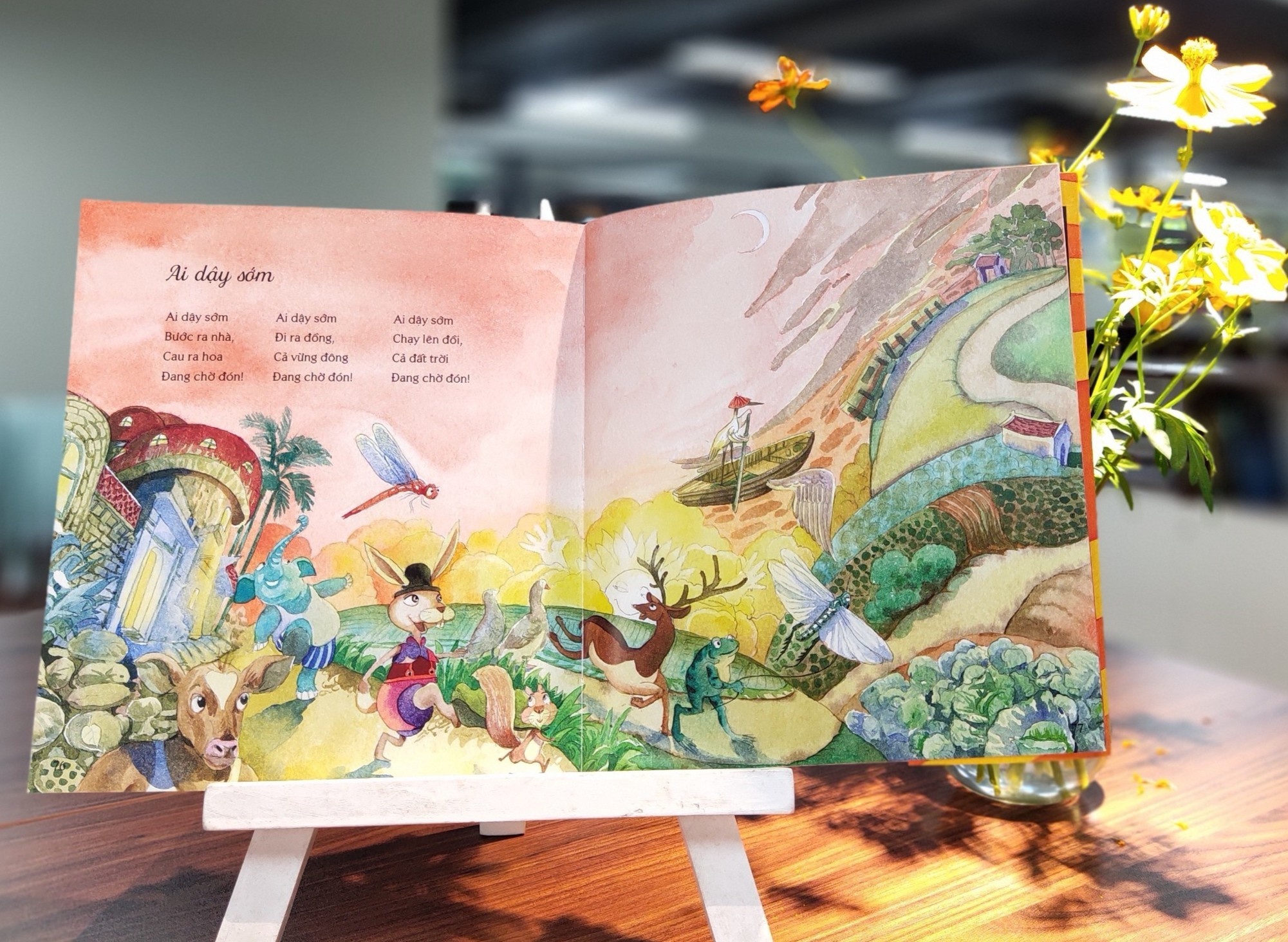 Thien nhien va loai vat trong tho Vo Quang hinh anh