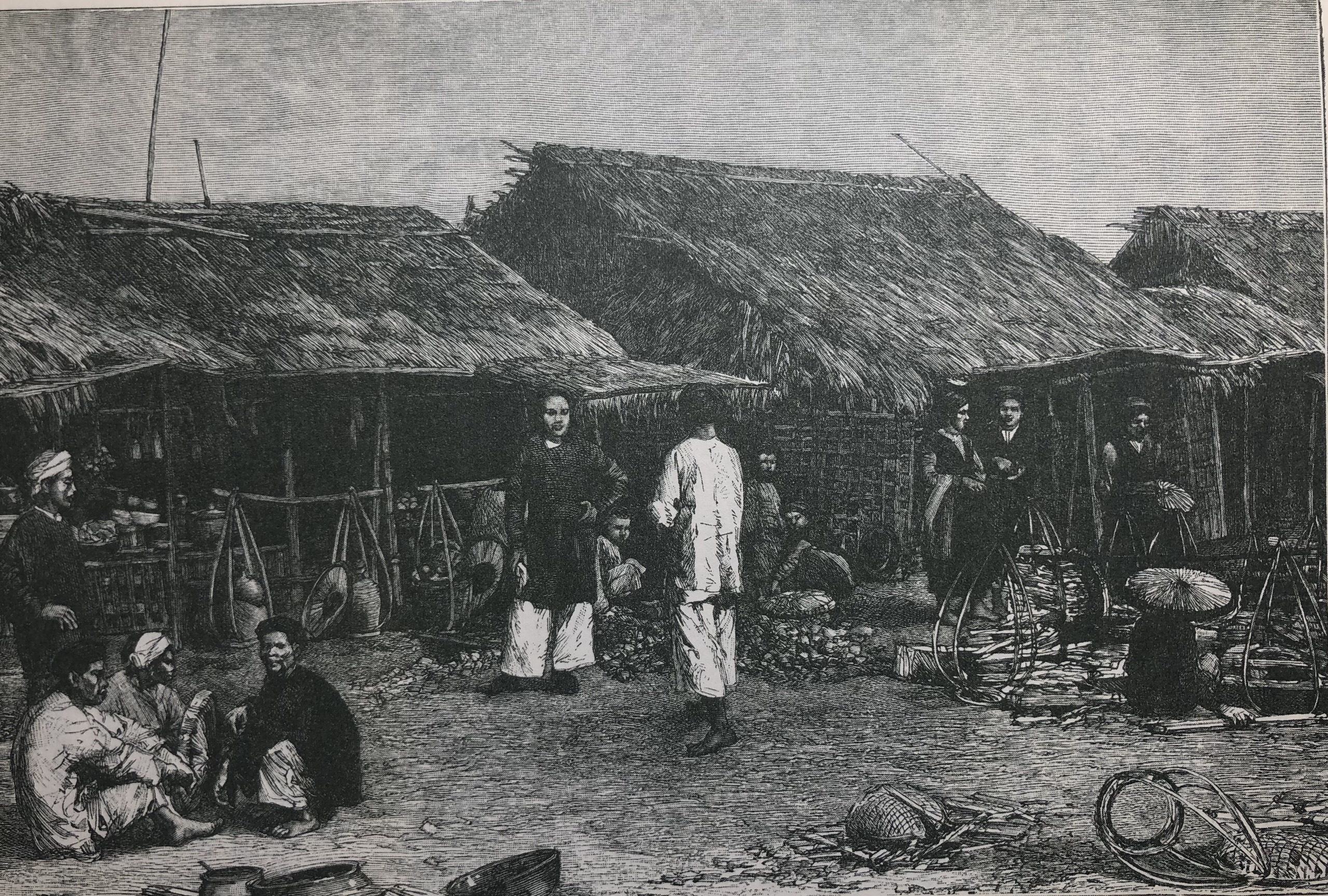 Sinh hoat tren pho Ha Noi xua anh 2