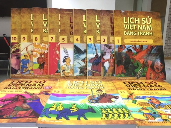 Co hoi cho truyen tranh lich su hinh anh