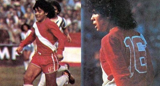 Tuoi 16 'voi toi ca troi xanh' cua Maradona hinh anh