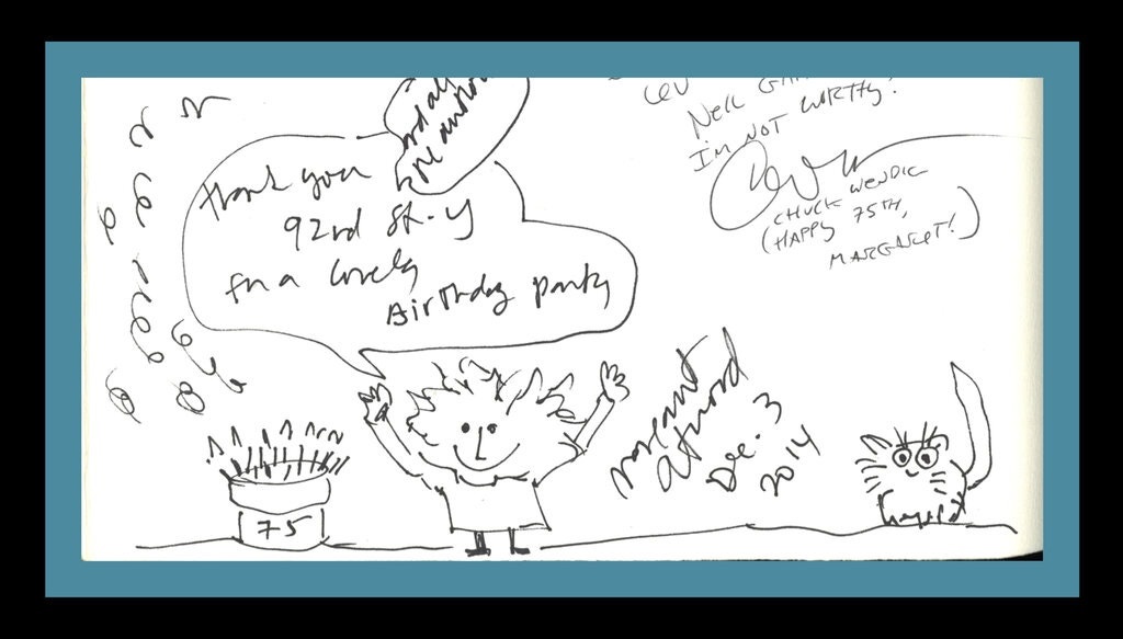 Buc ve nguech ngoac cua nhung nha van lon hinh anh