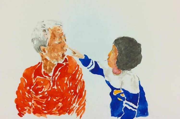 Ong lao ot cay hinh anh