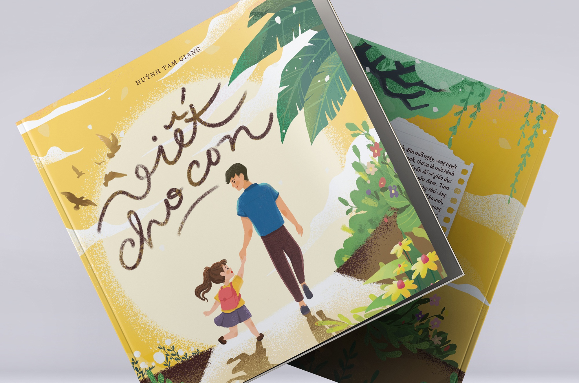 Loi yeu thuong danh cho con hinh anh