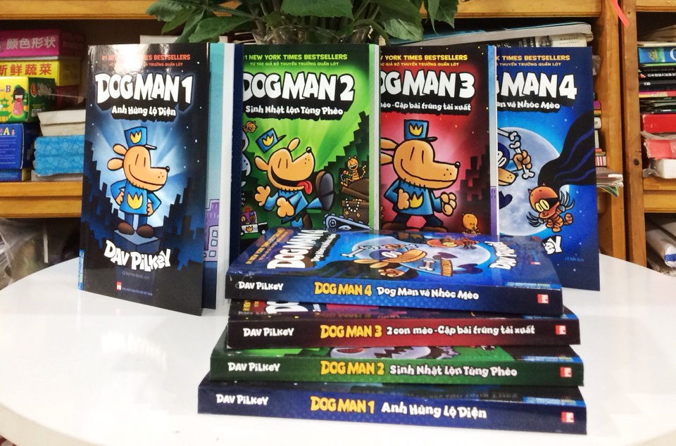 Bo truyen ‘Dog Man’ hai huoc cho thieu nhi hinh anh