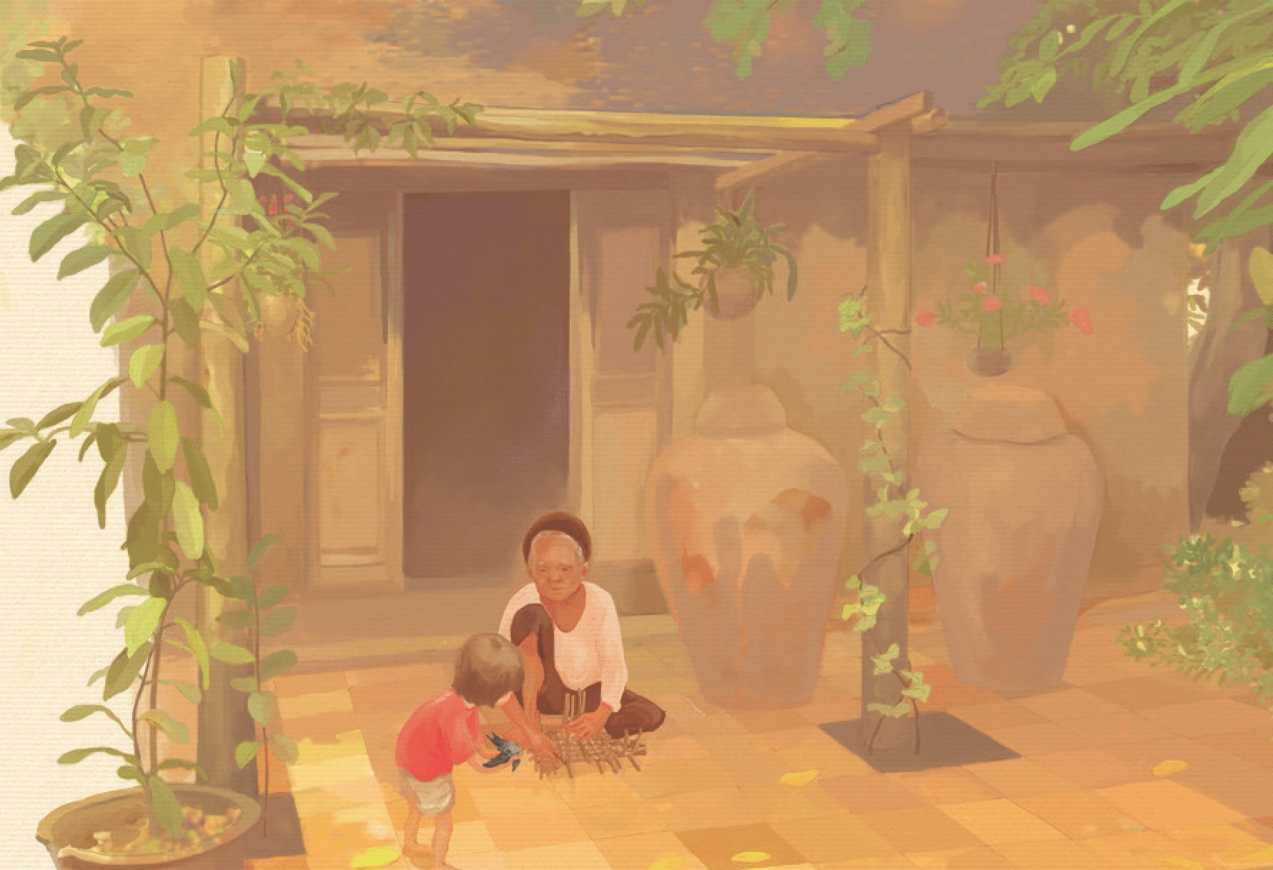 Mua am ap ben nhau hinh anh