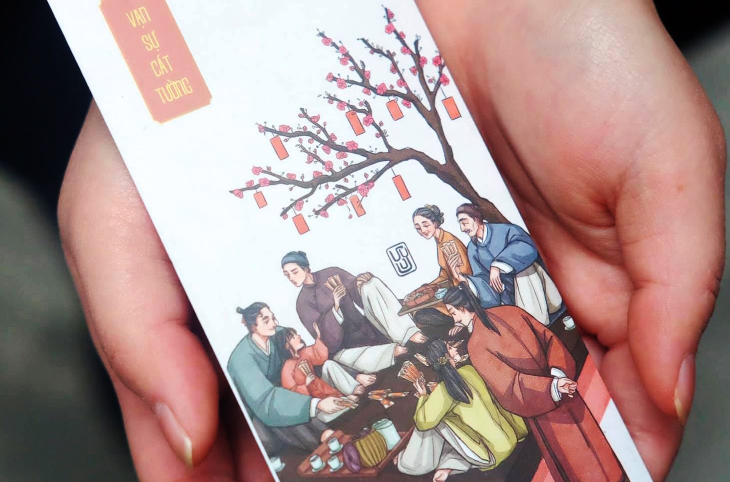 Bao li xi dam chat Tet xua tu nhan vat truyen tranh hinh anh