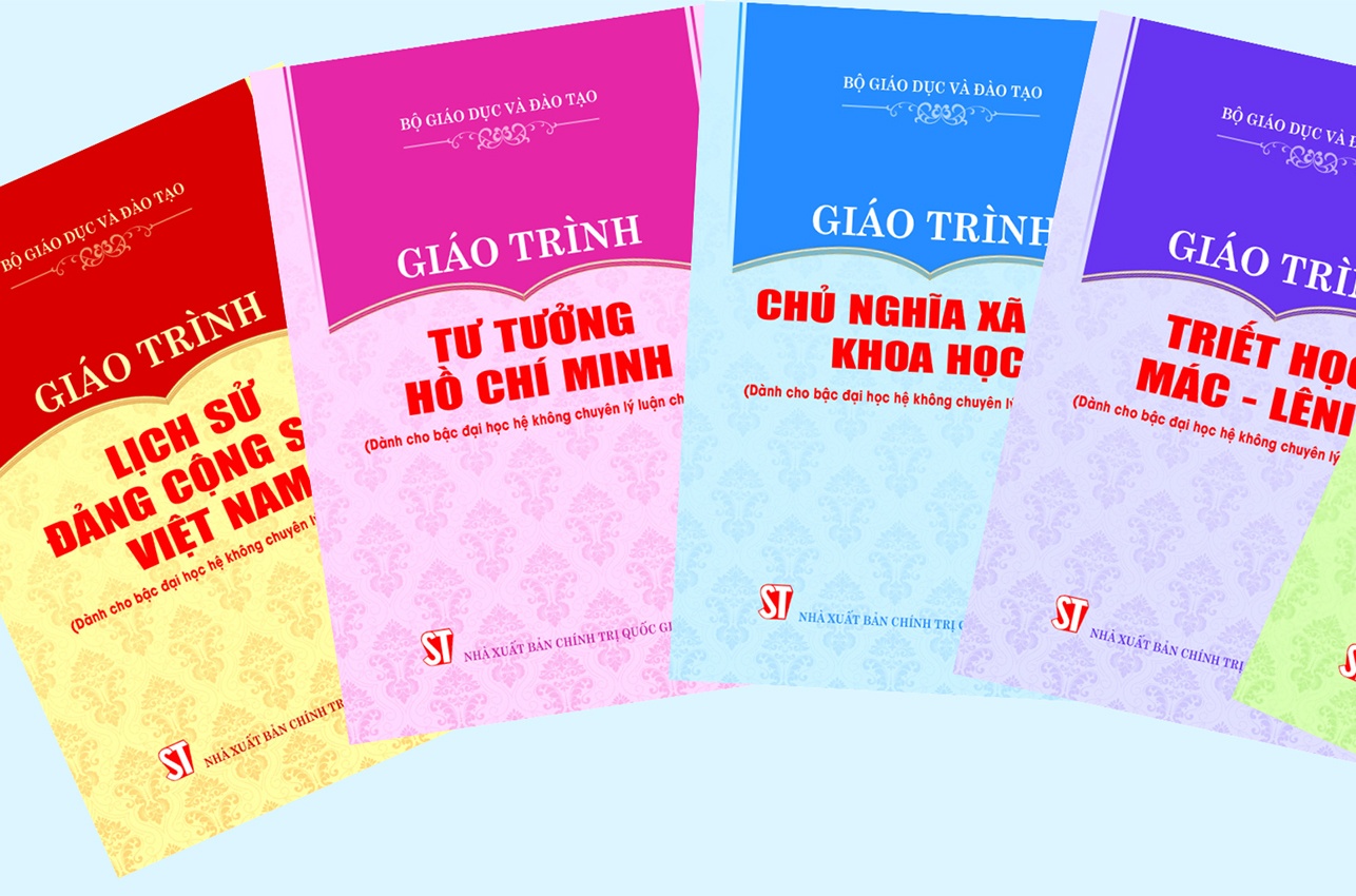 Bo giao trinh uy tin ve ly luan chinh tri cho bac dai hoc hinh anh