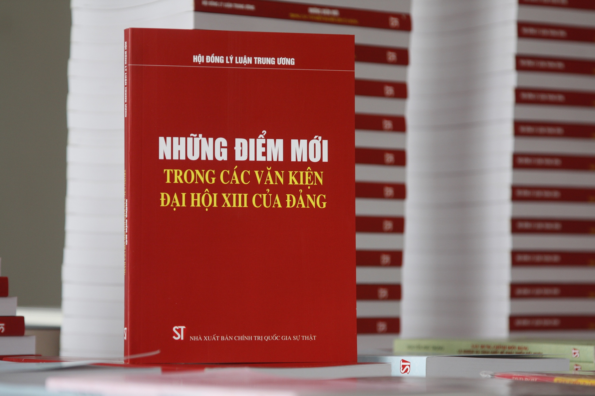 Sach ve diem moi trong cac van kien Dai hoi XIII cua Dang hinh anh