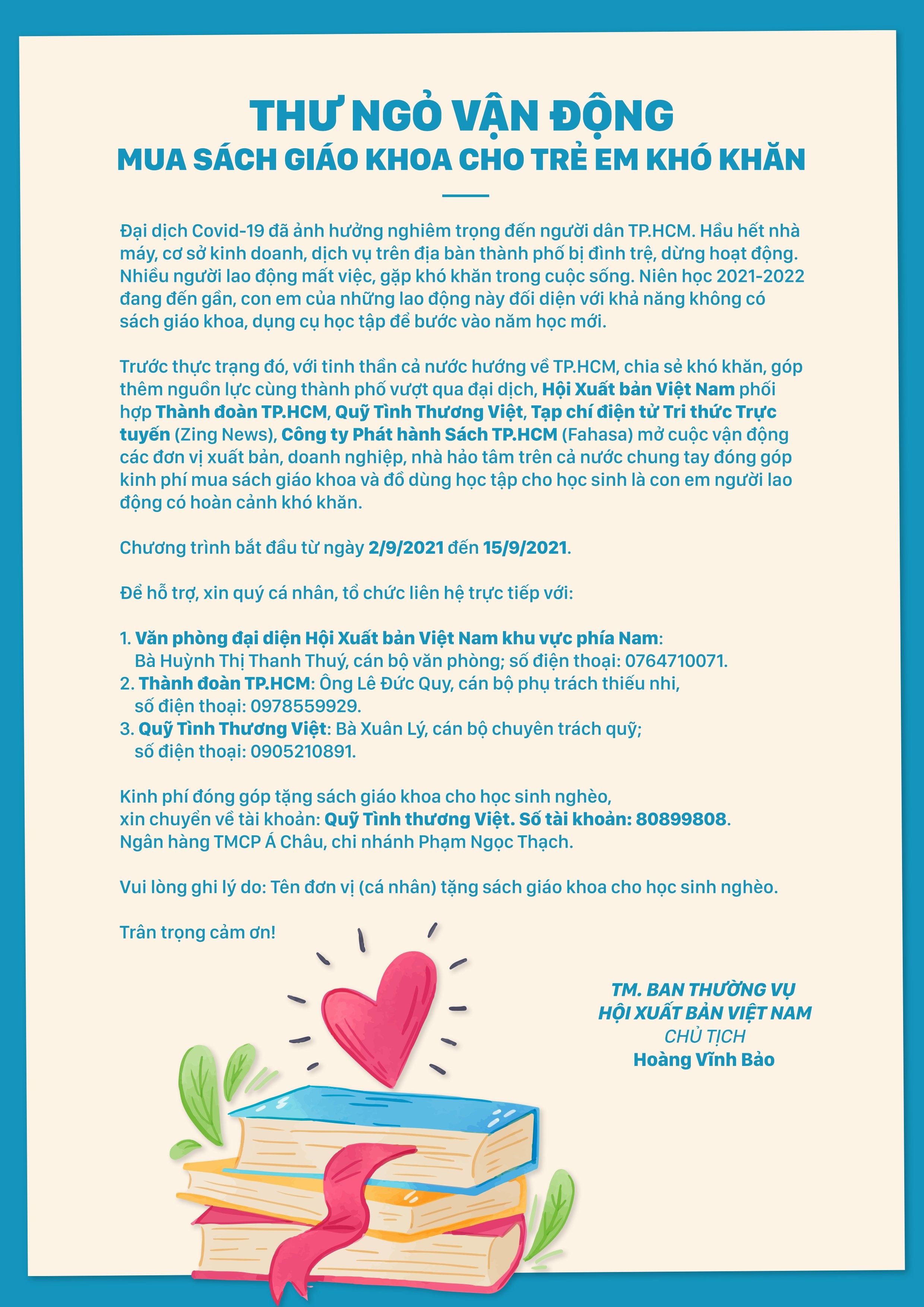 Mua sach giao khoa cho hoc sinh ngheo anh 1