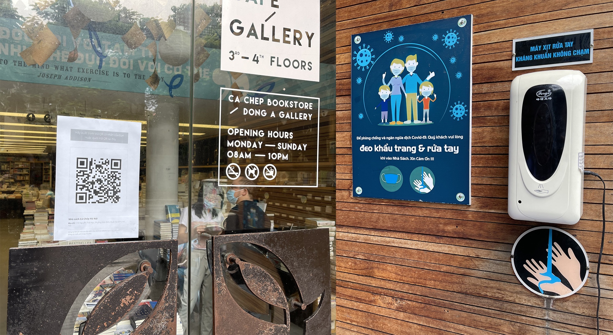 Nha sach mo cua tro lai anh 2