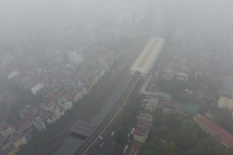 Du bao thoi tiet 11/12: Mien Bac suong mu am, sap don khong khi lanh hinh anh