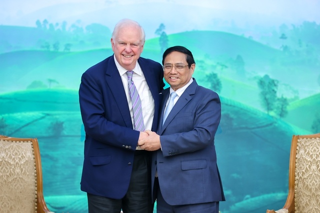 Thu tuong tiep giam doc Chuong trinh Viet Nam tai Dai hoc Harvard hinh anh