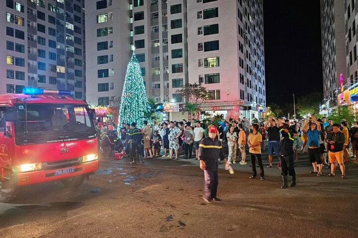 Chay can ho tai toa Muong Thanh Vien Trieu, hang tram nguoi thao chay hinh anh