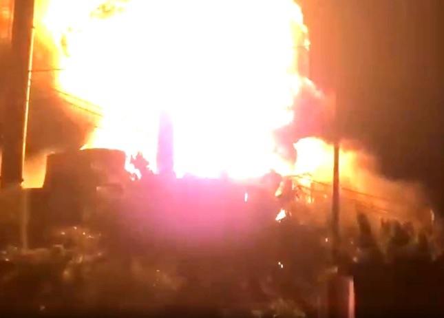 chay xuong o Binh Duong anh 1