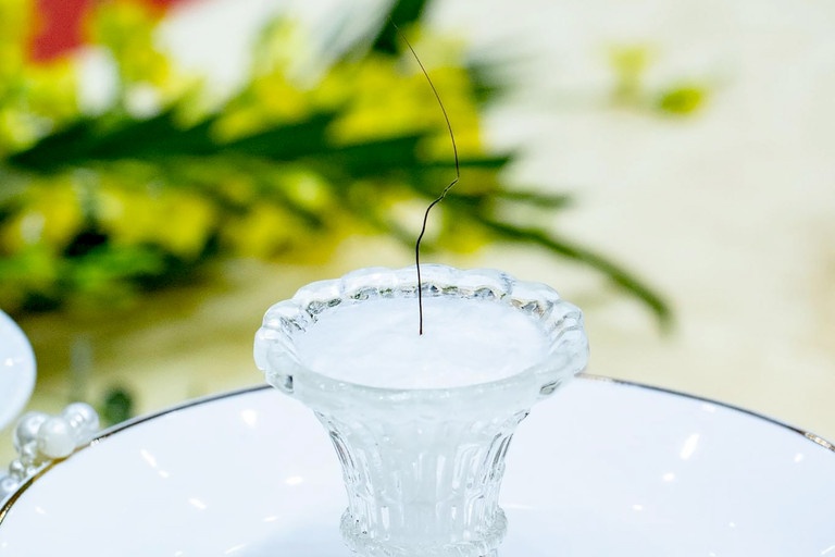 Chua Ba Vang go thong tin, hinh anh ve xa loi toc cua Duc Phat hinh anh