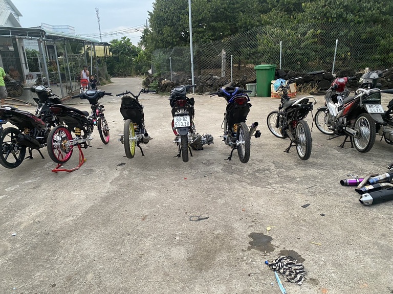 Diem do xe trai phep co phong 'thi nghiem' dac biet ve toc do hinh anh