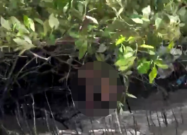 Ba tho lan mat tich sau tieng no lon hinh anh