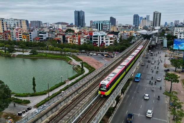Ha Noi 'chot' thoi gian don khach di tuyen duong sat Nhon - ga Ha Noi hinh anh