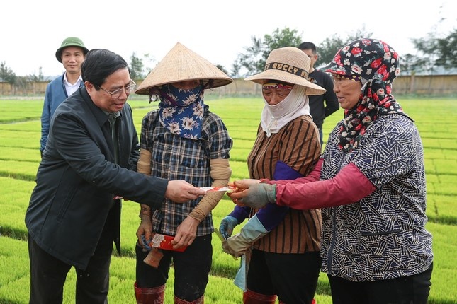 Thủ tướng lái máy cày ảnh 3 Thu tuong lai may cay anh 3