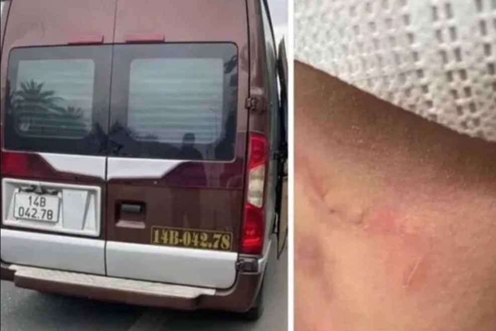 Khach to bi nha xe o Quang Ninh hanh hung, bo giua cao toc hinh anh