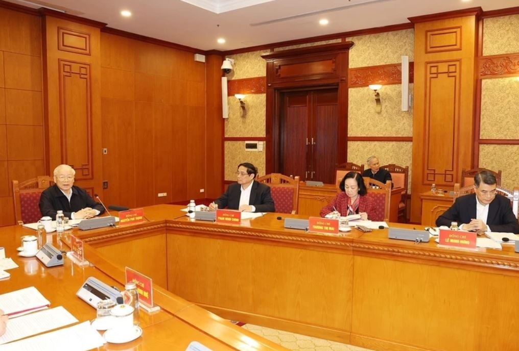 Tong Bi thu: Khong de can bo giau nhanh bat thuong lot vao Trung uong hinh anh