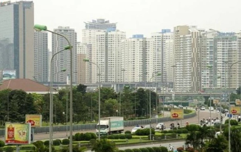 Dong dat o nhieu khu vuc tren dia ban Ha Noi hinh anh