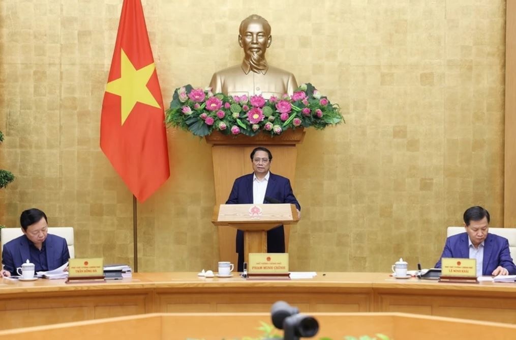 Thu tuong chi dao day nhanh tien do giai ngan von dau tu cong hinh anh