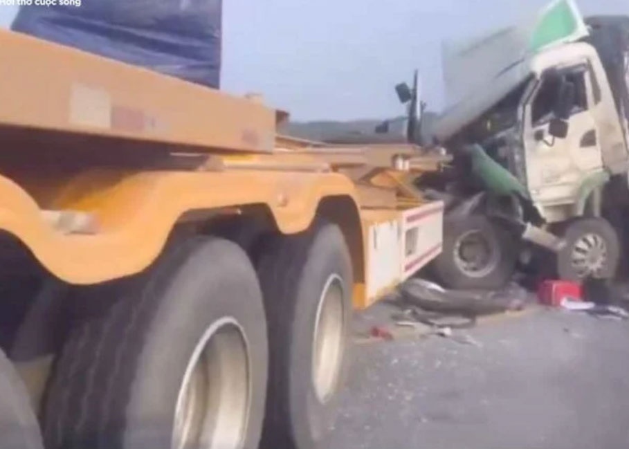 Lai tai nan tren cao toc Cam Lo - La Son, ach tac keo dai hinh anh