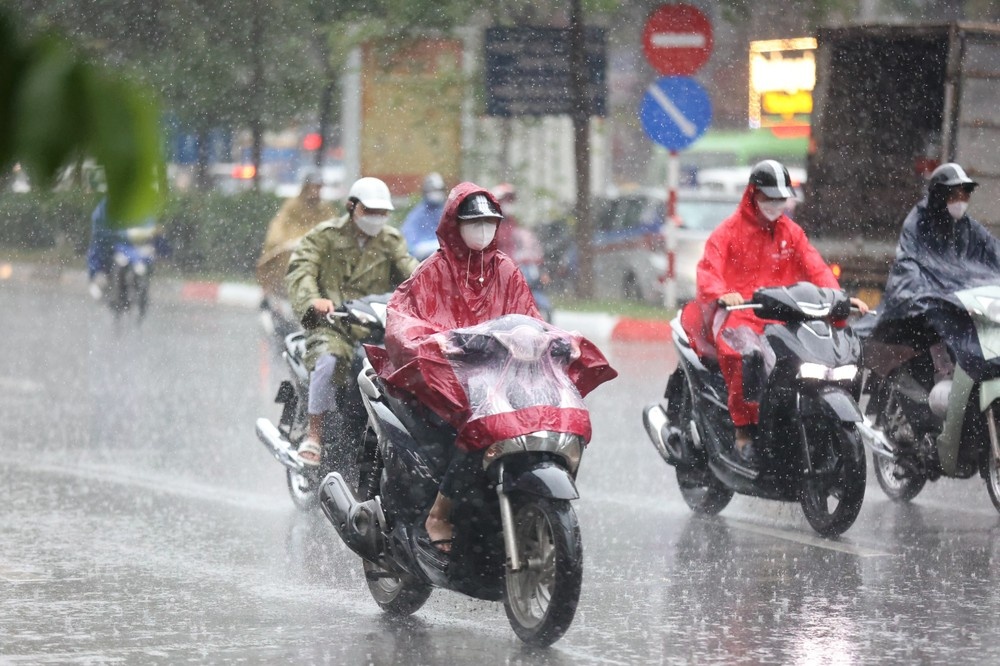 Mien Bac tiep tuc mua lon hinh anh