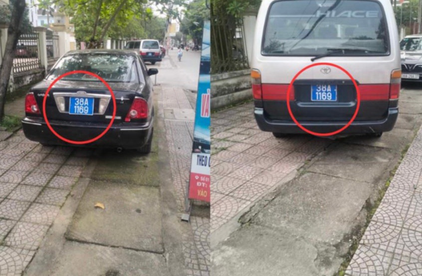 Hai o to chung bien xanh o Ha Tinh hinh anh