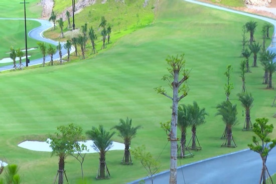 Nhan vien san golf o Bac Giang tu vong duoi ho nuoc hinh anh