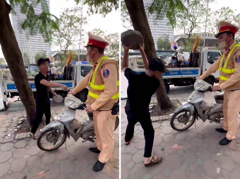 Vi phạm giao thông ảnh 1 Vi pham giao thong anh 1