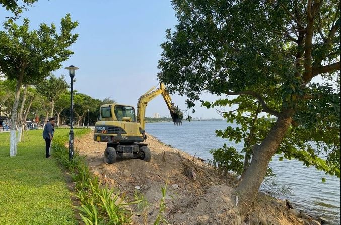 Da Nang yeu cau xu ly bai lan chiem song Han trong hom nay hinh anh