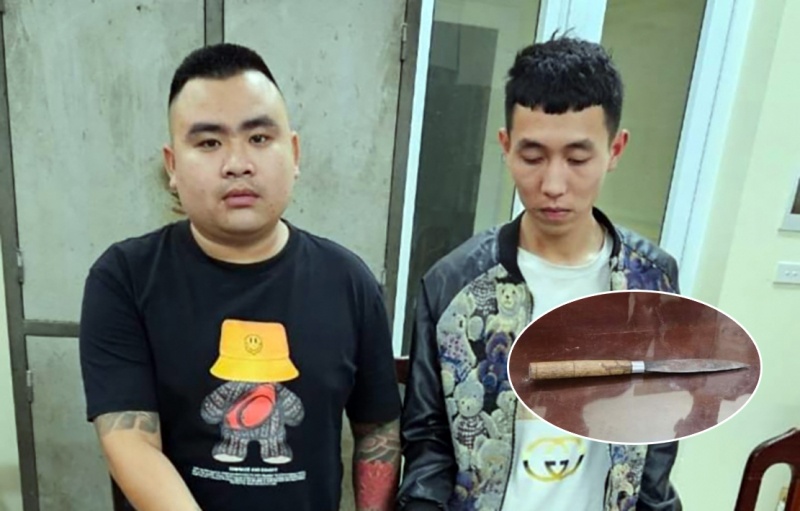 Hai doi tuong mang theo dao de doa chu trang trai de cuop tai san hinh anh