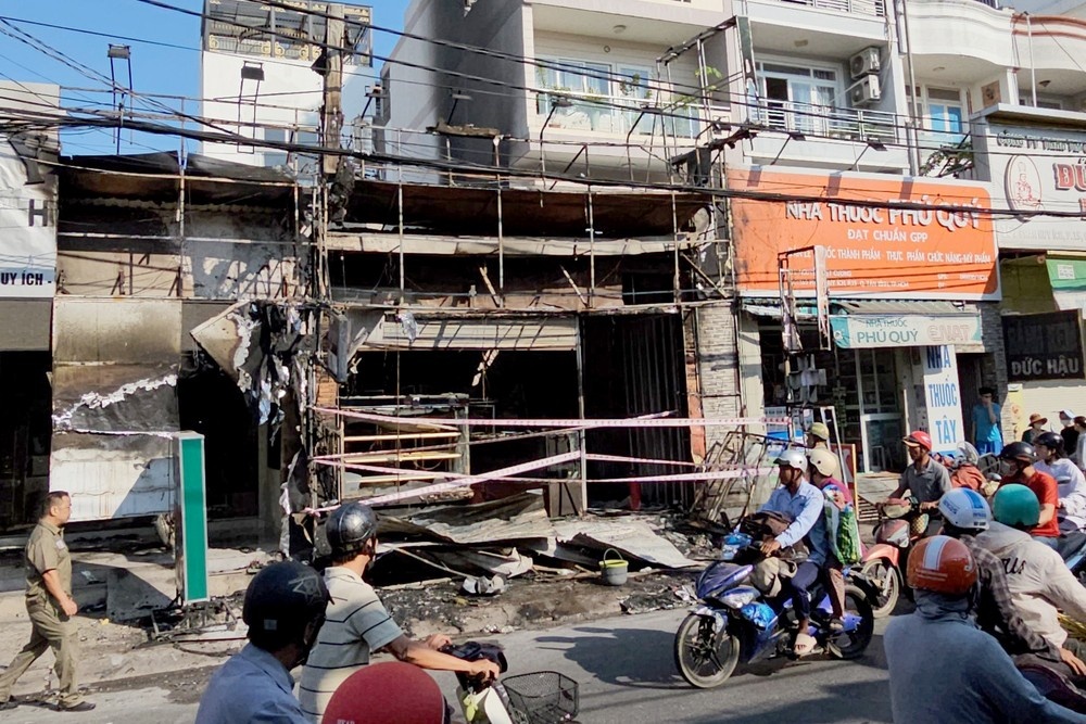 Chay tiem banh kem TP.HCM anh 2