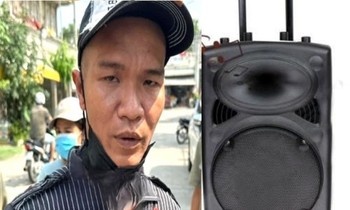 Dam trong thuong hang xom vi hat karaoke loa keo keo o khu tro hinh anh
