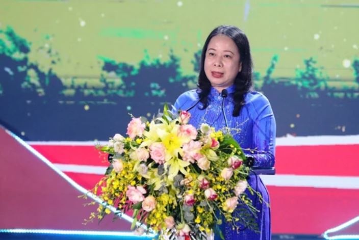 Quyen Chu tich nuoc du phat dong Thang Nhan dao cap Quoc gia nam 2024 hinh anh