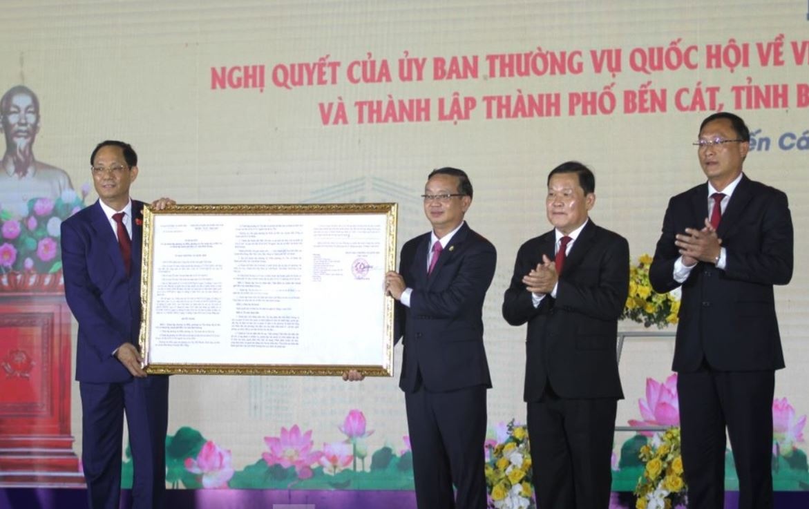 Cong bo thanh pho thu 5 cua Binh Duong hinh anh