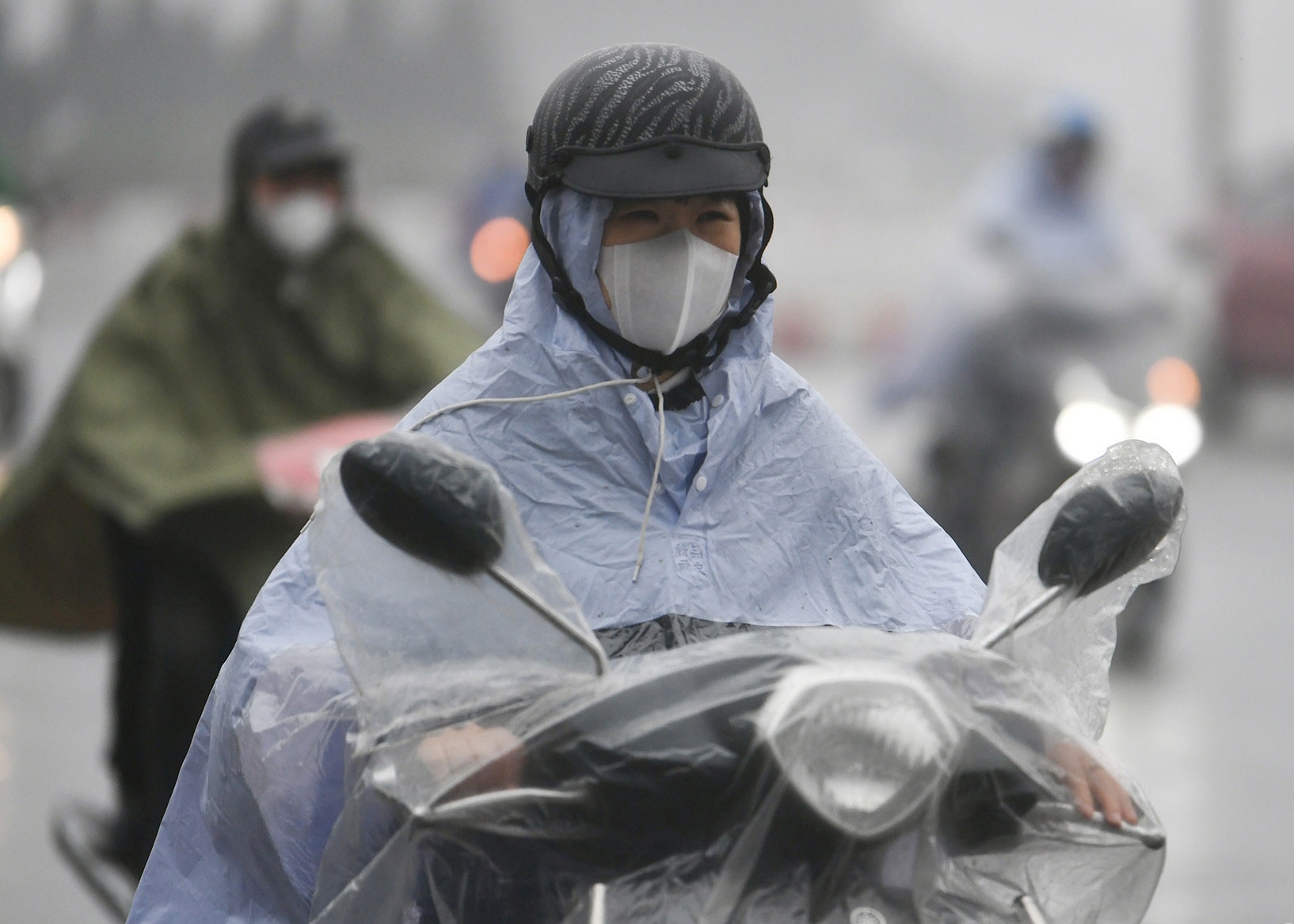 Don khong khi lanh, mien Bac giam dot ngot 10 do C hinh anh