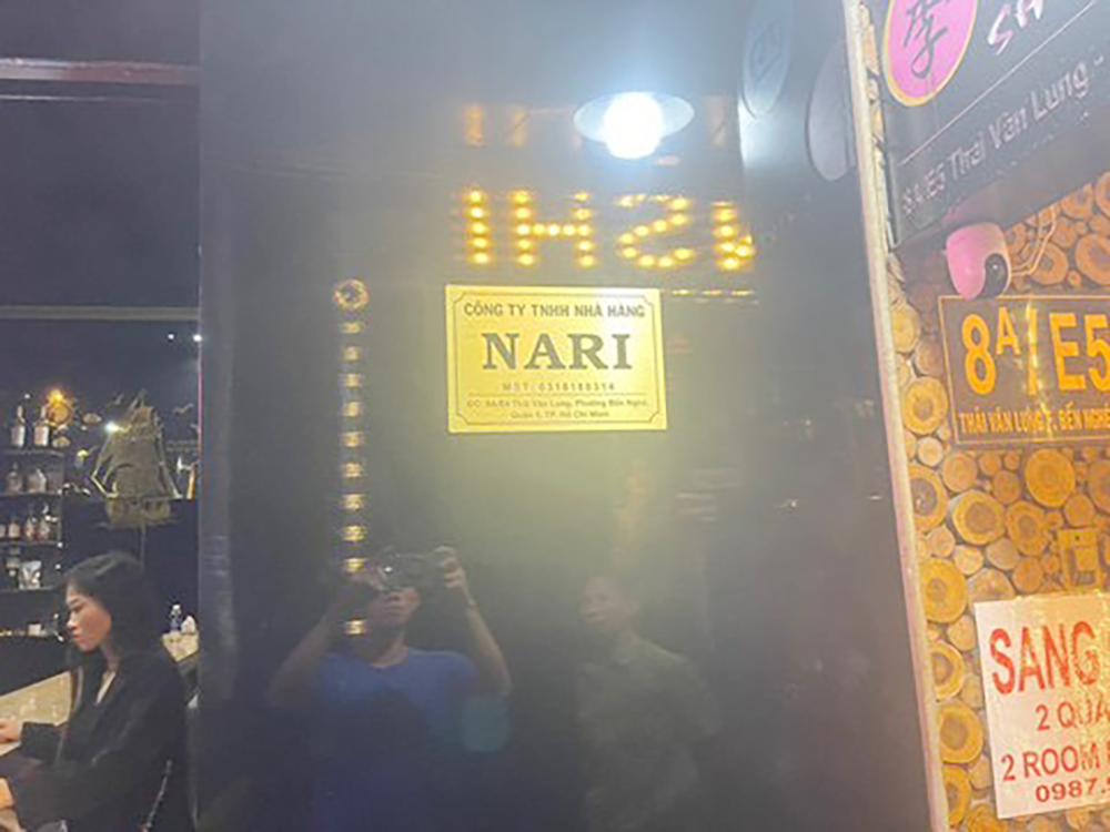 Nha hang Nari,  TP.HCM,  Le Thi Phuong Tram,  Phan Thi Kim Xuyen anh 1