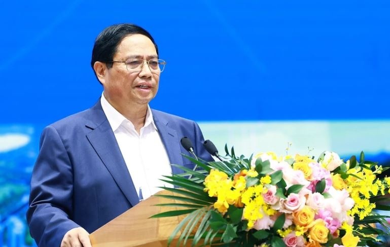 Thu tuong chu tri hoi nghi Hoi dong Dieu phoi vung Dong bang Song Hong hinh anh