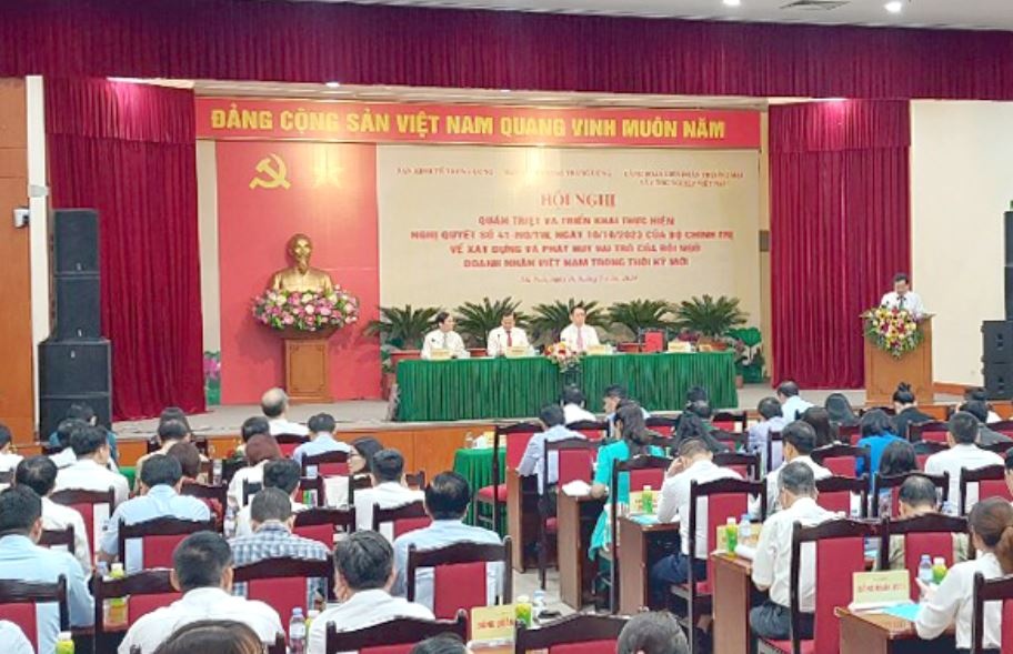 Quan triet va trien khai thuc hien Nghi quyet 41 cua Bo Chinh tri hinh anh